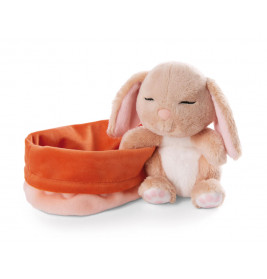 Kuscheltier Hase karamell 12cm schlafend im