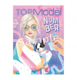 TopModel Number Sticker Fantasy
