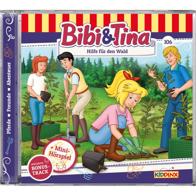 CD 106 Bibi und Tina - Hilfe für den Wald