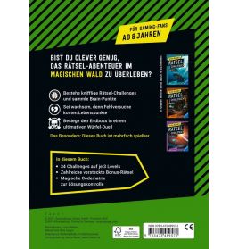 Stay alive! Rätsel-Challenge - Überlebe im magischen Wald - Rätselbuch für Gaming-Fans