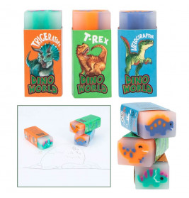 Dino World Jelly Radierer
