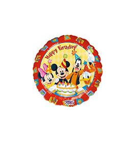 Standard Micky Happy Birthday Folienballon S60 verpackt