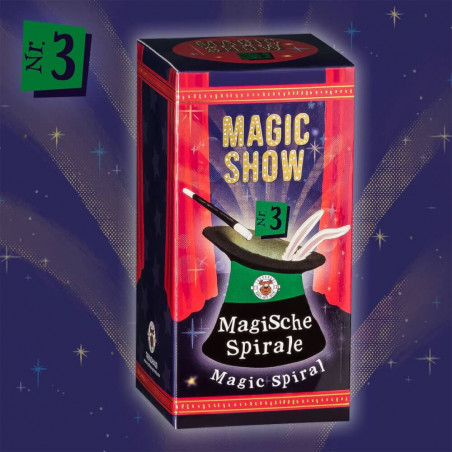 MAGIC SHOW Trick 3 Magische Spirale Trick 3 von 18 ab 6 Jahren.