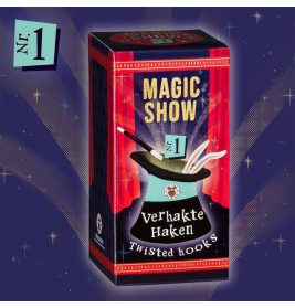 MAGIC SHOW Trick 1 Verhakte Haken Trick 1 von 18 ab 6 Jahren.