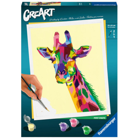 Malen nach Zahlen Funky Giraffe – ab 12 Jahren