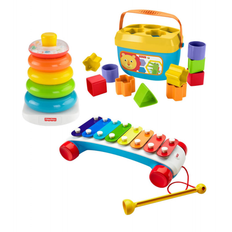 Mattel FWP36 Fisher-Price Klassiker Trio Geschenkset