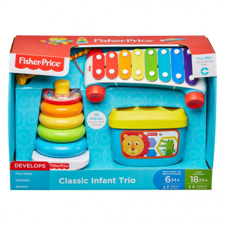 Mattel FWP36 Fisher-Price Klassiker Trio Geschenkset