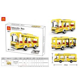 Wange - Gelber Intercity-Bus