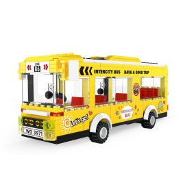 Wange - Gelber Intercity-Bus
