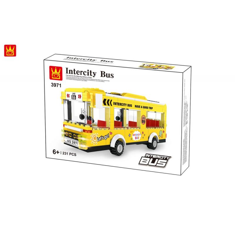 Wange - Gelber Intercity-Bus Wange - Gelber Intercity-Bus