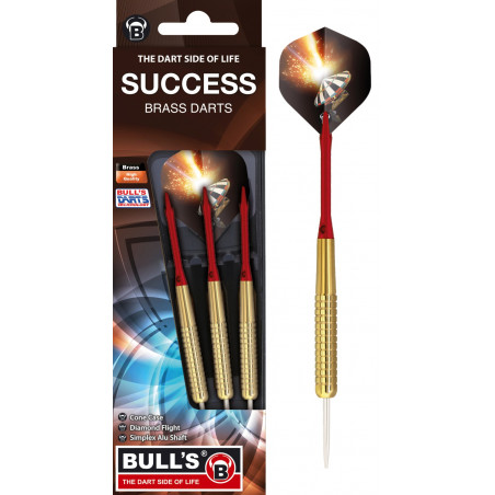 BULL'S Success Steel Dart rot 22gr BULL'S Success Steel Dart rot 22gr