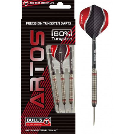 Bull's Artos AR3 Steel Dart 24g Red