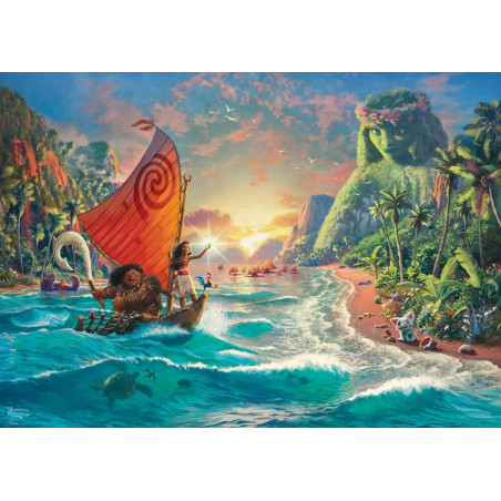 Puzzle 1000 Teile Kinkade Disney Vaiana Moana