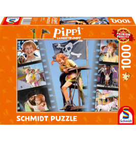 Puzzle 1000 PIPPI Sei frech und wild