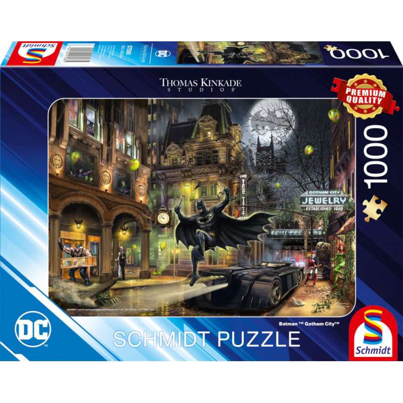 Puzzle 1000 Teile Kinkade DC Batman