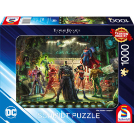 Puzzle 1000 Teile Kinkade DC Justice