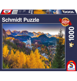 Puzzle 1000 Teile herbstlichesNeuschwan