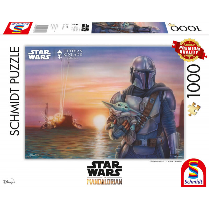 Puzzle 1000 Teile Lucas Film, Mandalorian, A New Direc Teile ion