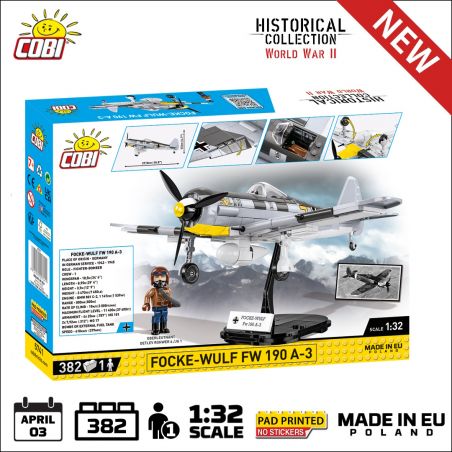 377 PCS 'HC WWII /5741/ FOCKE-WULF FW 190 A3