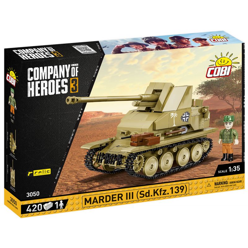 Cobi Company of Heroes 3 - Marder III Sd.Kfz.139