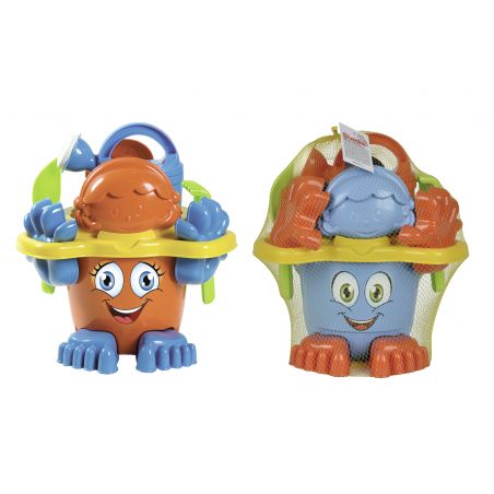 Eimergarnitur mit Füßen, 2-sort.