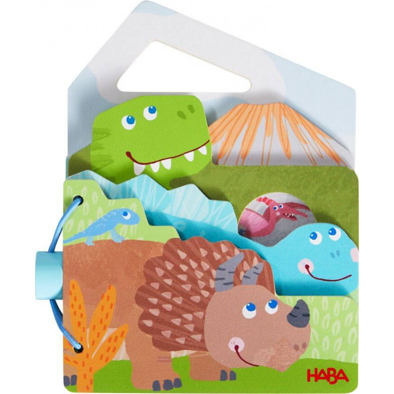 HABA Holz-Babybuch Dinos