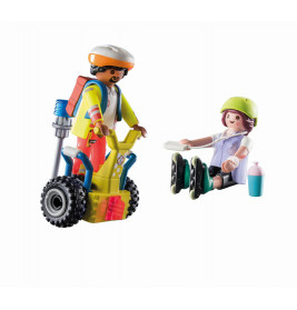 PLAYMOBIL 71257 Starter Pack Rettung mit Balance-Racer