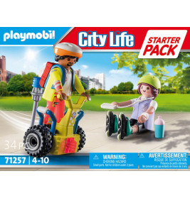 PLAYMOBIL 71257 Starter Pack Rettung mit Balance-Racer