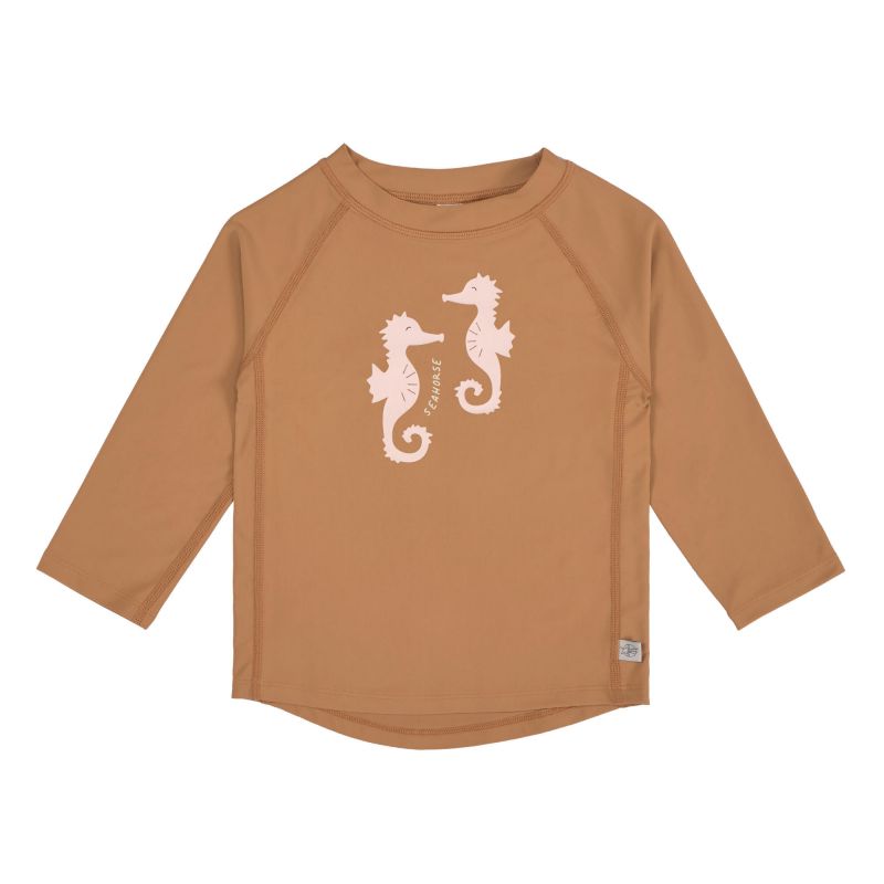 Langarm UV-Shirt Seahorse caramel, 62/68 - 98