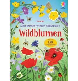 Mein Immer-wieder-Stickerbuch:Wildblumen