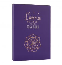 Loveria Yoga Notizbuch OM lila