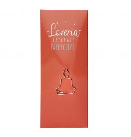 Loveria Yoga Clips (15 Stück) Buddha orange