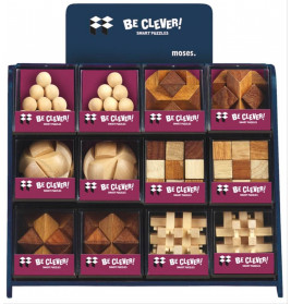 moses Be clever! Smart Puzzle - Natur Holz