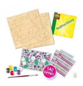 SES Diamond Painting 3 D Einhörner