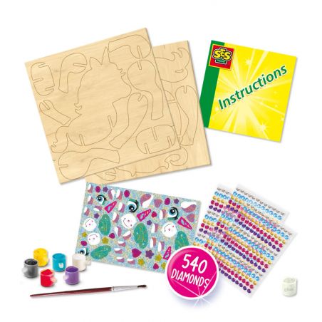 SES Diamond Painting 3 D Einhörner