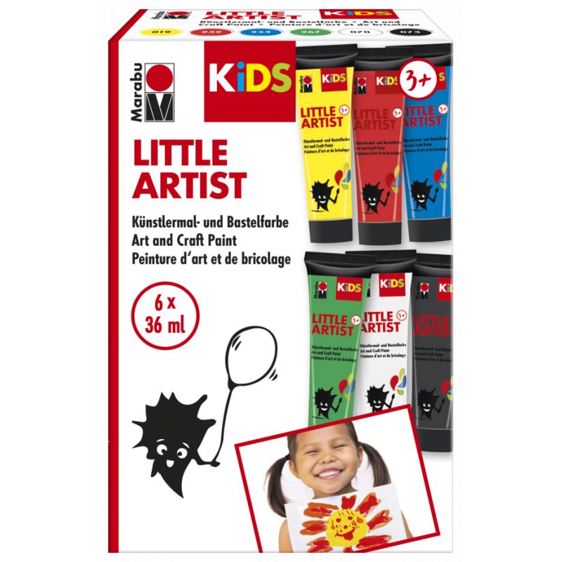 Marabu KiDS Little Artist Sortierung 6x36ml