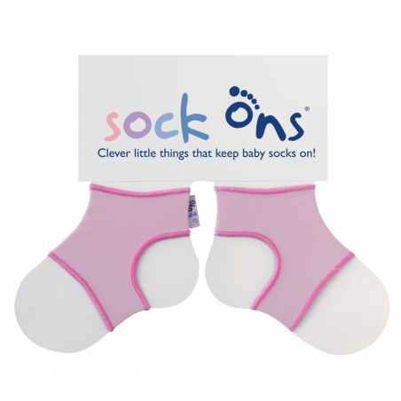 Sock Ons® Small 0-6m Baby Pink (rosa)