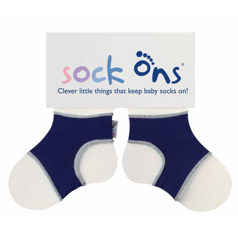 Sock Ons® Small 0-6m Navy (dunkelblau) Sock Ons® Small 0-6m Navy (dunkelblau)