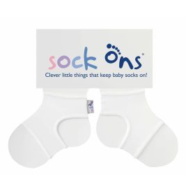Sock Ons® Large 6-12m White (weiß)