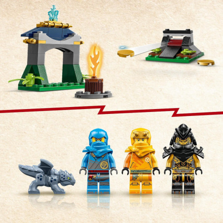 LEGO® Ninjago 71798 Duell zwischen Nya und Arins Babydrachen