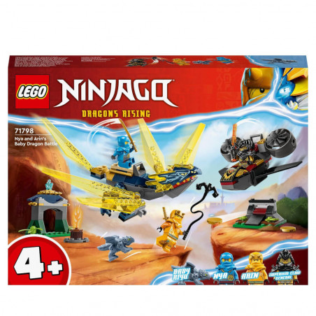 LEGO® Ninjago 71798 Duell zwischen Nya und Arins Babydrachen