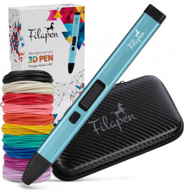 Filapen® Premium 3D Stift mit 10 Filamenten und Etui