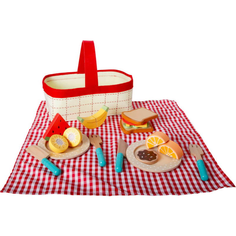 Spielmaus Küche Picknick Korb