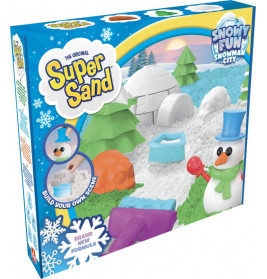 Super Sand- Snowy Fun - Snowman city