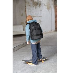 School Backpack Origin Bold black