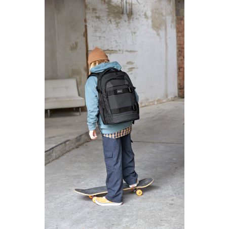 School Backpack Origin Bold black