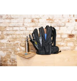 School Backpack Origin Bold black