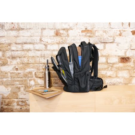 School Backpack Origin Bold black