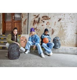 School Backpack Origin Bold Spots blue