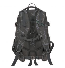 School Backpack Origin Bold Edges grey
